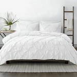Kotton Culture 3 Pc King Size With Two Cases, 01 - White (no Comforter). Fixed Price $135.99.