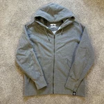 American Giant Hoodie Sweatshirt Mens 2XL Gray Full Zip Pockets Heavy Usa Made. Fixed Price $49.99.