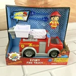 Ryan's World 1995 Toy Review Ryans Fire Truck Engine Set New Box. Fixed Price $11.00.