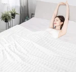 Revolutionary Cooling Blanket Twin Absorbs Heat To Keep Body White. Fixed Price $44.99.