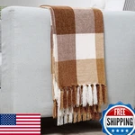 Recyco Buffalo Paid Chenille Throw Blanket For Couch Soft Cozy Decorative. Fixed Price $36.22.