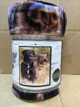 New! Heartland Everwild Dogs Plush Throw Blanket 50X60 Inches Soft Warm Durable. Fixed Price $29.99.