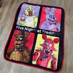 Five Nights At Freddys Fnaf Soft Micro Fleece Couch Throw Lap Blanket 37" X 46". Fixed Price $18.56.
