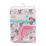 Disney Baby Minnie Mouse Hearts Blanket Reversible Pink Fleece 30X40 New!. Fixed Price $19.49.