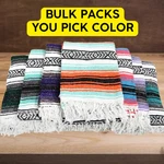 Bulk Authentic Mexican Throw Blankets Yoga Wedding Beach Home Party. Fixed Price $229.99.