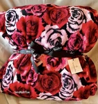 Vera Bradley Plush Throw Blanket Havana Hothouse Red Pink Floral Rare Nwt New. Fixed Price $139.50.