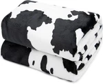 Cow Print Warm Plush Cute 40X50INCH(100 X130 Cm), Blackblanket. Fixed Price $14.52.