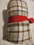 Cannon, Light Tan Multi Colored Fleece 50"X60" Throw Blanket, Nwt. Fixed Price $23.00.