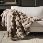 Wdcozy Luxury Bubble Faux Fur Mink Plush Throw Blanket Tie-dye Grey 60X80". Fixed Price $82.48.