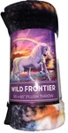 New Unicorn Rainbow Lake Plush Throw Blanket 50" 60" Soft Warm (Q219). Fixed Price $16.00.