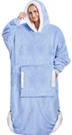 Yescool Wearable Blanket Hoodie, Flannel Sherpa Fleece Sweatshirt For.... Fixed Price $29.95.