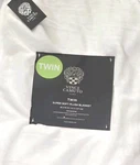 Vince Camuto Luxurious,silky Soft, Bright White Twin Blanket, 60 90, Polyester. Fixed Price $56.00.