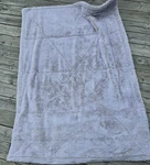 Lovesac Footsac Blanket Faux Fur Throw 50X70 Plush Pocket Cozy Beige. Fixed Price $99.99.