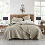 Horimote Home Quilt Set King Size, Stone-washed Chic Rustic Beige With. Fixed Price $71.99.