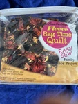 Joann Exclusive Fleece Ragtime Quilt Kit New Easy Sew Family Project Diy. Fixed Price $24.00.