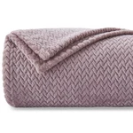 Newcosplay Super Soft Throw Blanket Premium Silky Flannel Fleece Leaves Pattern. Fixed Price $23.79.