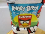 Angry Birds Plush Throw 50 X 60 In), 100% Polyester, Rare #91383. Fixed Price $35.99.