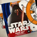 Disney Star Wars Kylo Ren Super Soft Travel Blanket Throw 45 X 55 - Pack Two. Fixed Price $24.00.