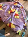 Disney Home Winnie The Pooh Throw Blanket Purple Polyester 50X60 Oeko-tex. Fixed Price $29.27.