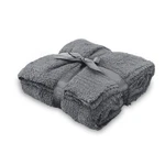 Barefoot Dreams Cozychic Throw 54X72 Graphite One Size High Quality Blanket. Fixed Price $84.95.