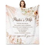 Pastors Wife Gifts Blanket 60X50 Appreciation Christmas Birthday. Fixed Price $37.85.