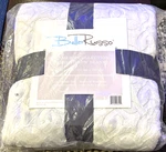Bella Russo Dreamers Coll. Flannel Throw Blanket 50"X60" Gray 100% Polyester Nib. Fixed Price $19.99.