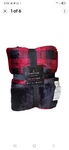 Cuddl Duds Sherpa Throw Blanket 50X60 Red Buffalo Plaid Lodge Cozy Soft New. Fixed Price $26.99.