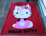 Sanrio Hello Kitty Adult Fleece Red Snuggie Comfy Throw Blanket W/sleeves 2013. Fixed Price $20.49.