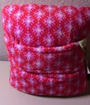 Vera Bradley Fleece Travel Blanket Petite Paradise Red 60" X 45" Carryon/anytime. Fixed Price $27.95.