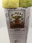 Lego Mandolorian Star Wars Disney Plush Throw 46X60 Grogu AT2259 Franco. Fixed Price $19.99.