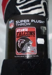 Northwest Super Plush Throw Blanket Atlanta Falcons 46 X 60 New Nip. Fixed Price $17.98.