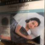 Sharper Image Calming Comfort Weighted Blanket, - Gray (10 Pounds). Fixed Price $79.00.