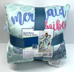 Your Zone Matching Mermaid Pillow & Throw Blanket 50" X 60". Fixed Price $14.99.