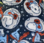 Peanuts Snoopy Berkshire Blanket Flying Space Astronaut Blue 55X70 Throw. Fixed Price $100.00.