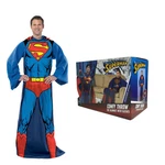 New Being Superman Adult Micro Rashel Comfy Throw Blanket With Sleeves. Fixed Price $34.97.