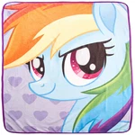 Northwest My Little Pony Micro Raschel Throw Blanket 46 X 60 Rainbow Selfies. Fixed Price $33.64.
