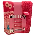 Hello Kitty Silk Touch Faux Shearling Throw Blanket New 50 60. Fixed Price $24.98.
