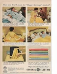 Electric "happy Marriage" Blanket Print Ad From Mccall's Nov 1958, 7.5" X 11". Fixed Price $8.99.