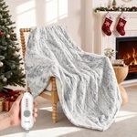 Woomer Electric Heated Throw Blanket 50X 60, Reversible Super Cozy Faux Fursh.... Fixed Price $67.60.