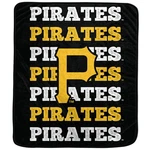 Pegasus Pittsburgh Pirates 60'' X 70'' Logo Wordmark Plush Blanket. Fixed Price $27.99.