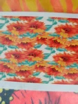 Bright Orange Daisy Throw Blanket 50" X 60". Fixed Price $17.33.
