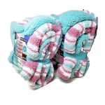 Life Comfort Sherpa Fleece Blanket Pink 40"X50" Kids Lap Throw, LOT/2. Fixed Price $29.97.