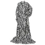 Warmie Designer Cozy Blanket With Sleeves- Zebra. Fixed Price $9.99.