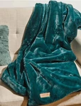 Unhide Lil Emerald Kitten 50" 60" Throw Faux Fur Blanket Marshmallow New. Fixed Price $32.50.