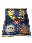Vtg 90S Pok Mon Throw Blanket Tapestry The Northwest Company Official Nintendo. Fixed Price $70.00.