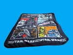 Vintage Star Wars Throw Fleece Blanket Lucas Film Wall Hanging Decor 40 X 60.. Fixed Price $13.00.