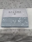 Sferra Matteo Queen Duvet And Shams 3-PC Set Sateen Aquamarine Made Italy. Fixed Price $389.95.