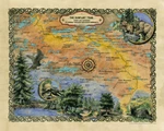 Gunflint Trail Minnesota Map Art Throw Warm Blanket-bed Sofa Chair Gift. Fixed Price $143.99.