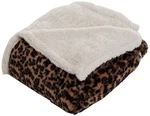 Sherpa Fleece Throw Blanket 50X60-INCH Machine-washable 50X60, Leopard. Fixed Price $34.94.