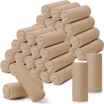 40 Pack Cozy Fleece Blankets 60X50" Soft Warm Throws For Home & Travel (khaki). Fixed Price $191.99.
